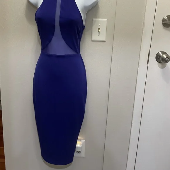 Nookie Small *blue/purple *mid length dress - Picture 4 of 7